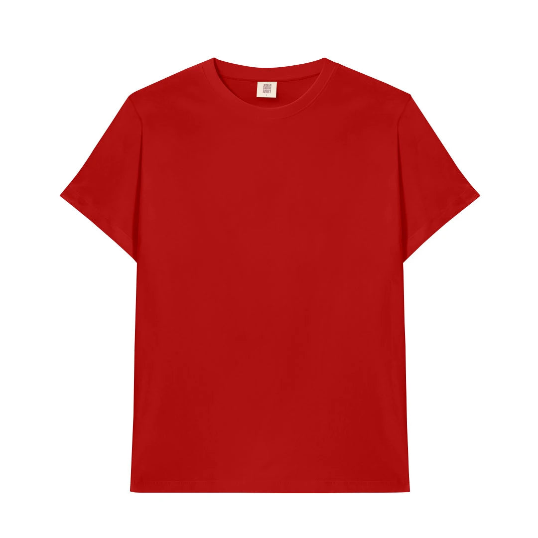 Kırmızı Basic Regular Tişört